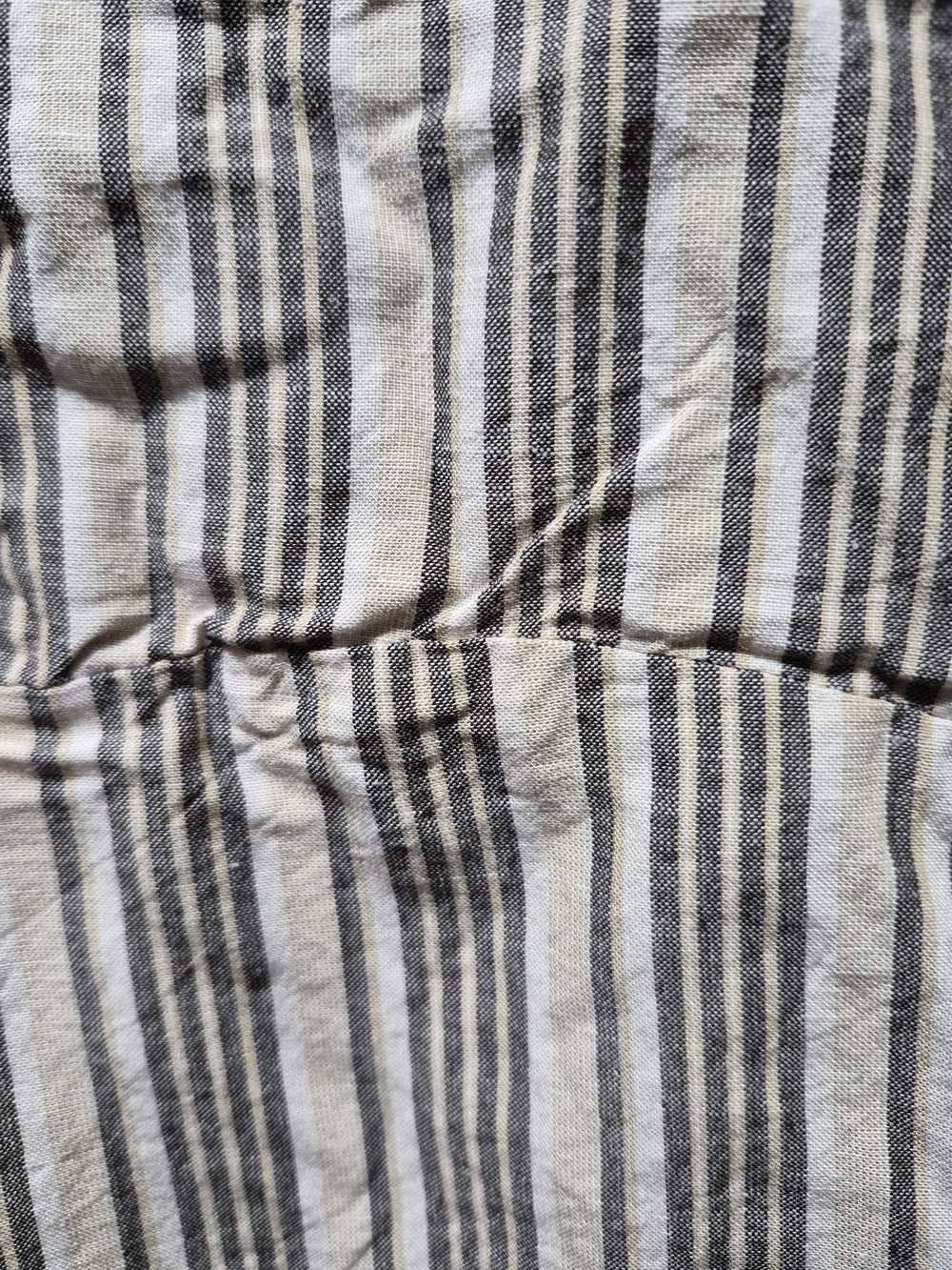 Dynamite Striped Mini Dress in White, Gray And Taupe Side Zipper Lined Xs - Picture 3 of 5